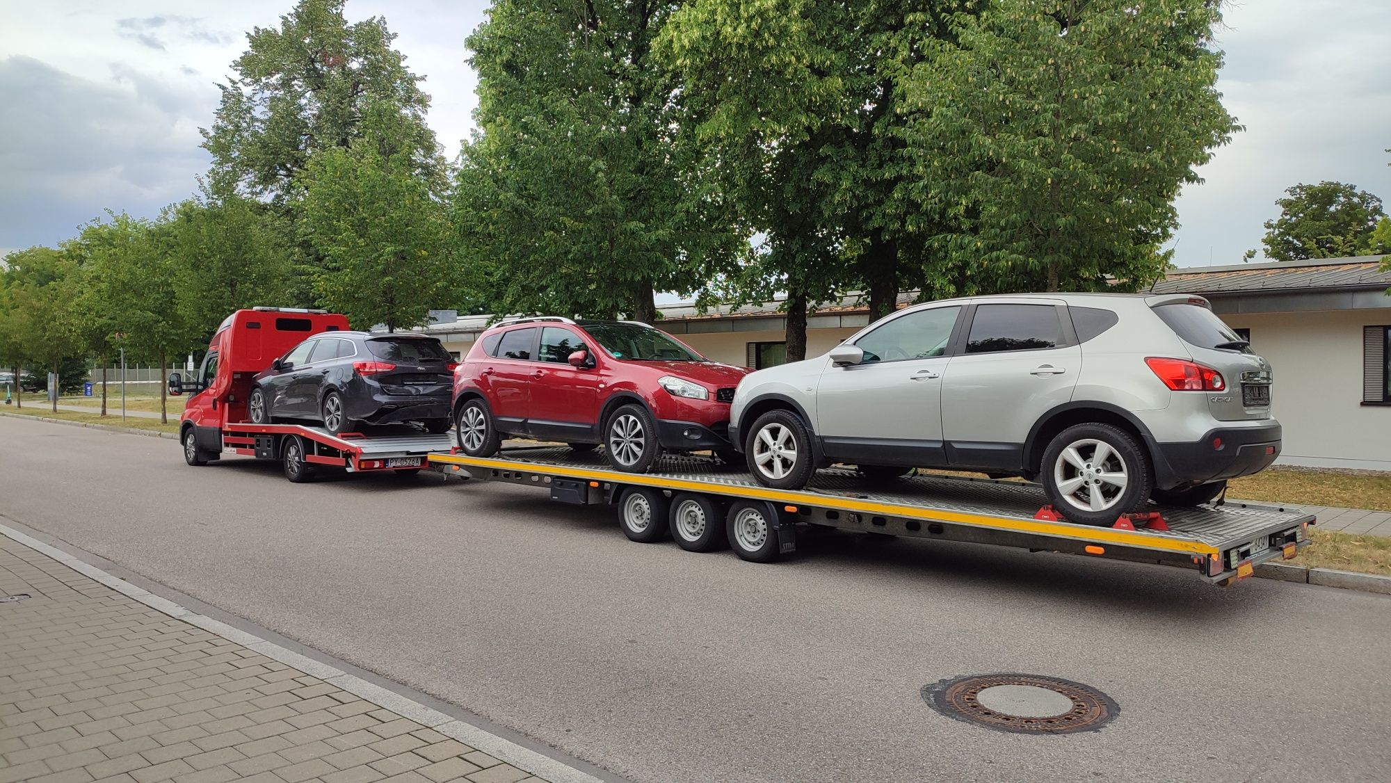 Transport Aut Maszyn Polska Niemcy Holandia Belgia