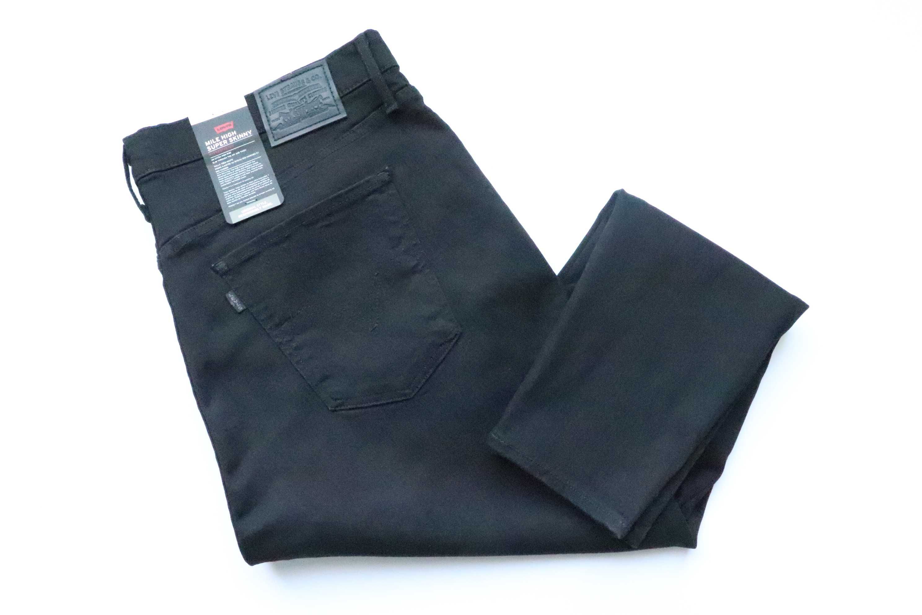 LEVIS Mile High Super Skinny PLUS 20W L damskie spodnie rurki XXXL