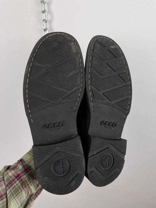 Чоловічі шкіряні туфлі черевики ecco leather