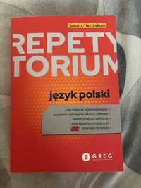 Repetytorium maturalne do języka polskiego