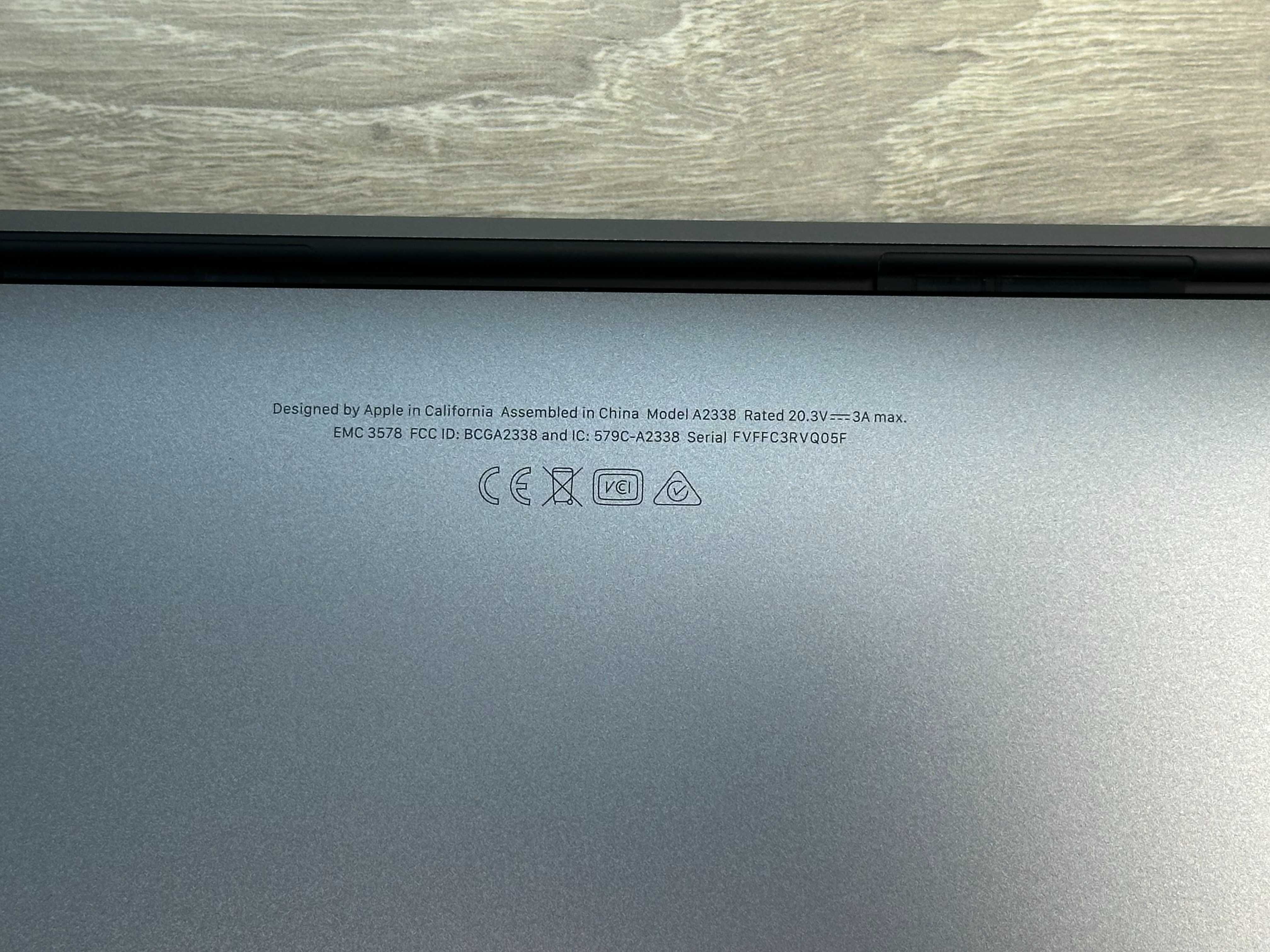 Ноутбук Apple MacBook Pro 13 2020 M1/8C/8C/8GB/512GB Space 2021 A2338