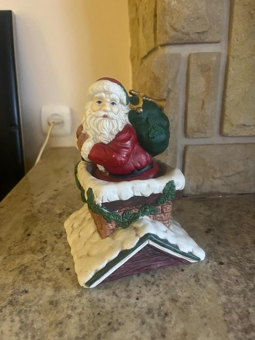 Pozytywka świąteczna porcelana