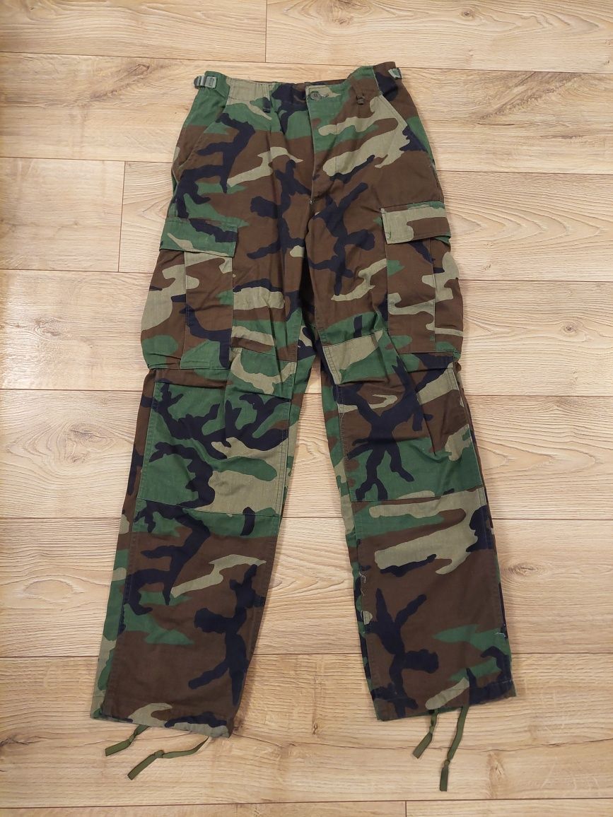Mundur BDU US Army woodland XS x-small bluza + spodnie kontraktowy