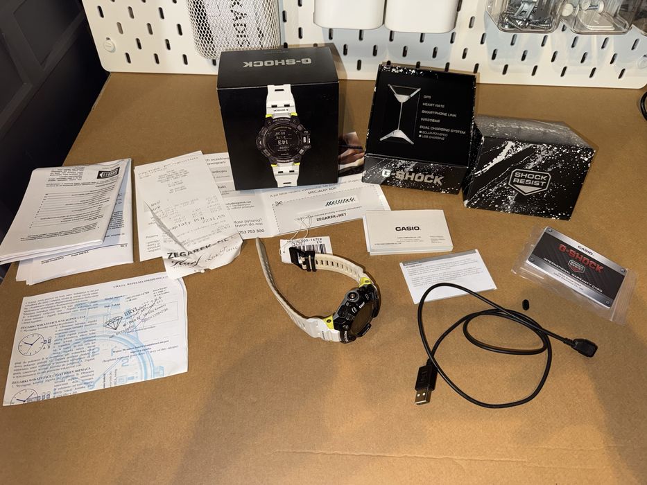 G-SHOCK GBD-H1000-1A7ER G-SQUAD Heart Rate Monitor Bluetooth