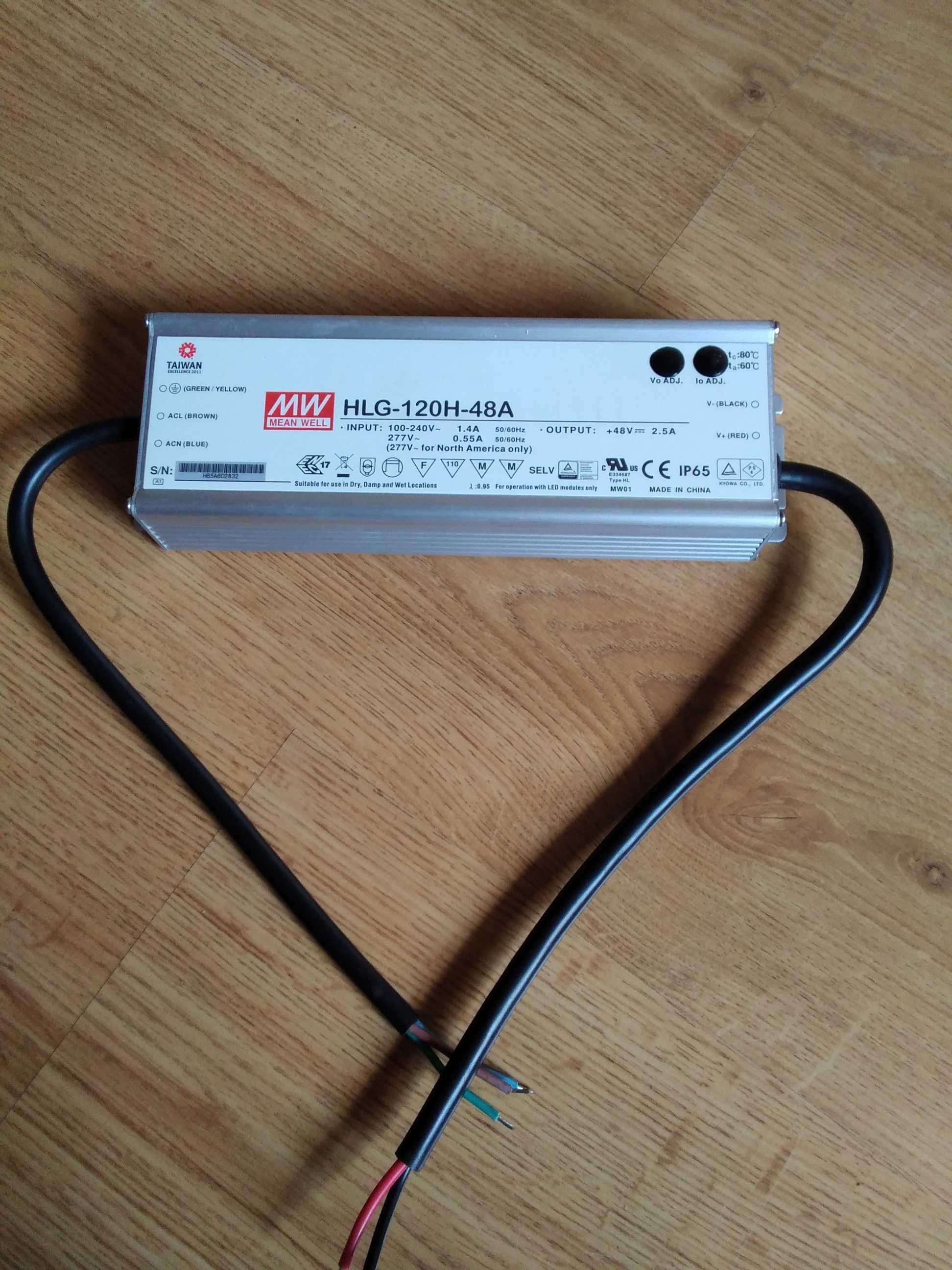 Zasilacz Mean Well 120W 48V