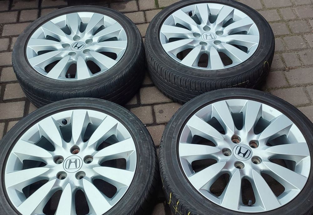 Felgi Aluminiowe Oryg. Honda Civic Acord 17 Cali 5x114,3 7Jx17 Et50 Ø64,1mm
