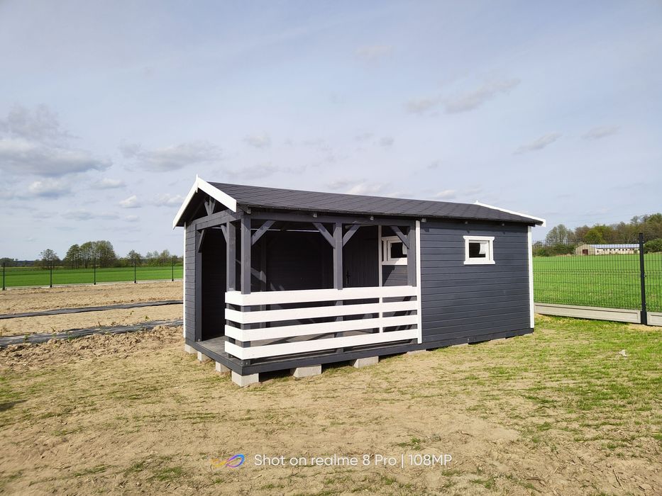 Domek z Tarasem 5x3 Montaz w cenie