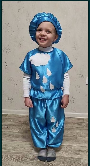 Костюм дощик новий рік сніговик капля вовк ведмідь лисиця мураха лев