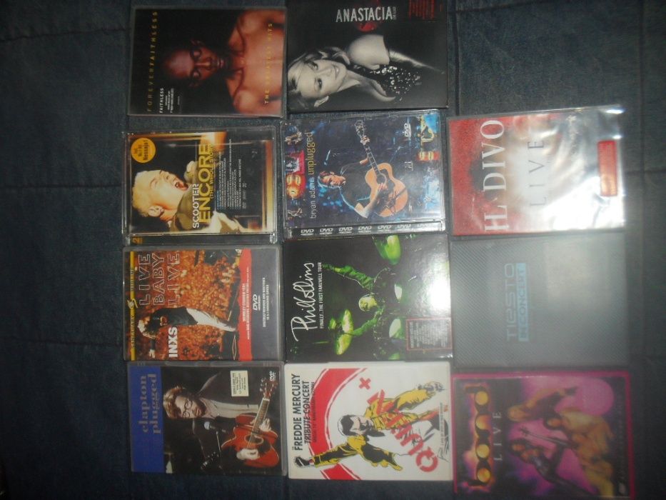Dvd's de música originais