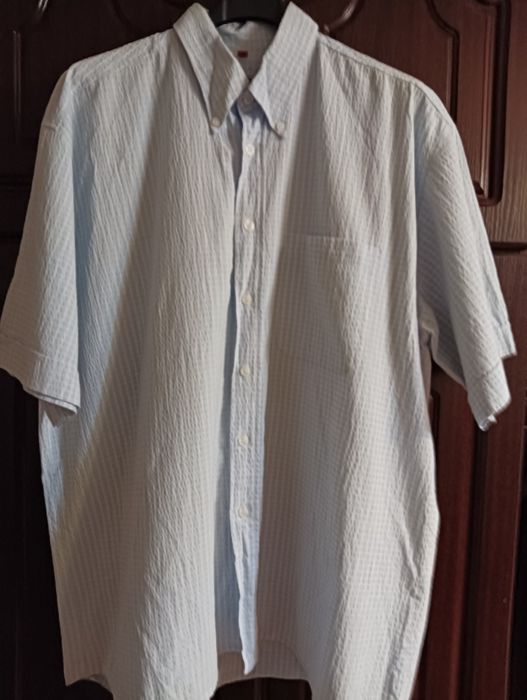 6. Koszula męska krótki rękaw rozmiar 43 firmy Wólczanka