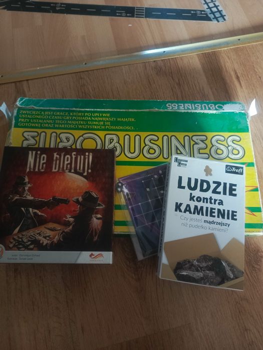 Gry planszowe zestaw eurobiznes