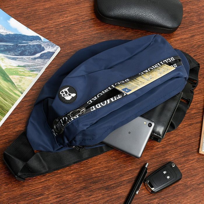 Saszetka nerka wodoodporna biodrówka pas do pracy na rower wycieczkę