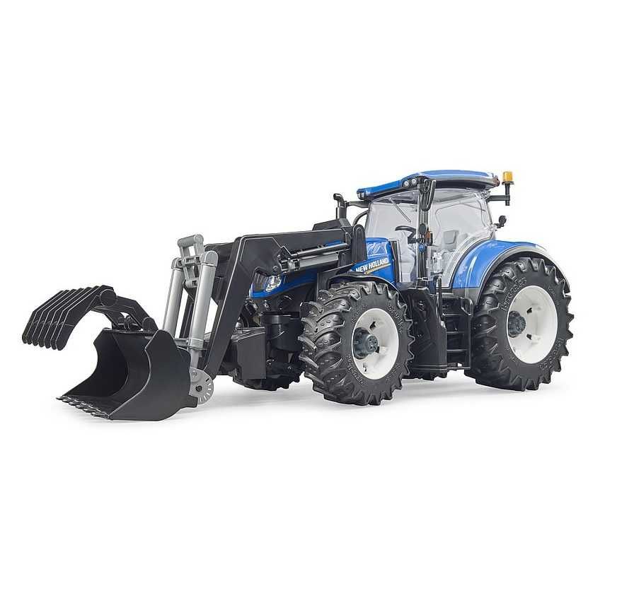 Ciągnik New Holland T7.315 z ładowaczem czołowym zabawka Bruder 03121