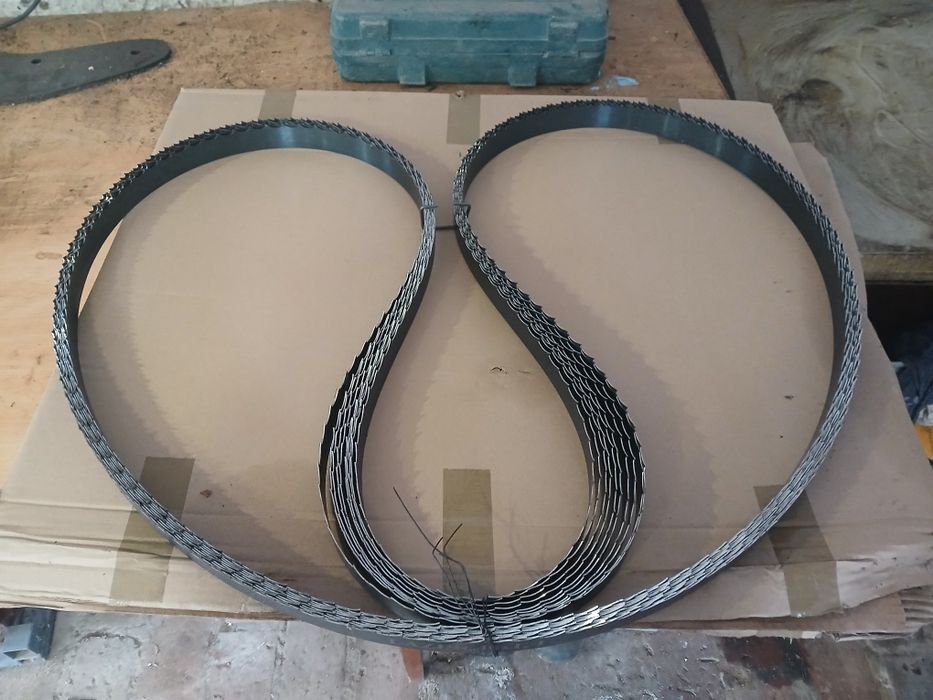 Piły taśmowe do drewna do traka taśmowego