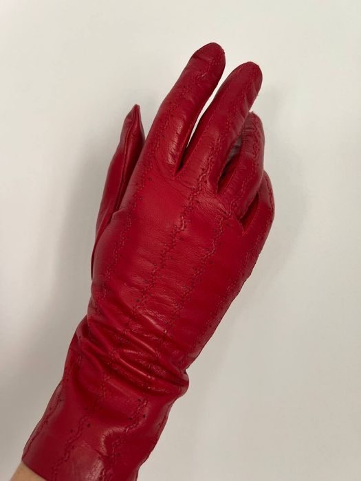 Продам перчатки женские, кожа, р. 6.5
