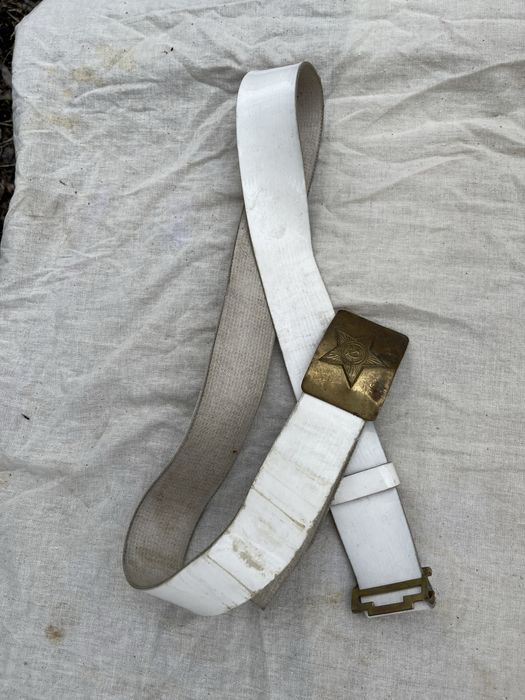 Ремень парадный солдатский ссср