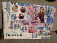 Kraina Lodu Elza memory puzzle domino klocki