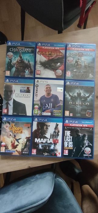 Gry na PS4 i na Ps5