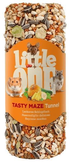 Tunel warzywny - przysmak i zabawka dla małych gryzoni Little One 100g