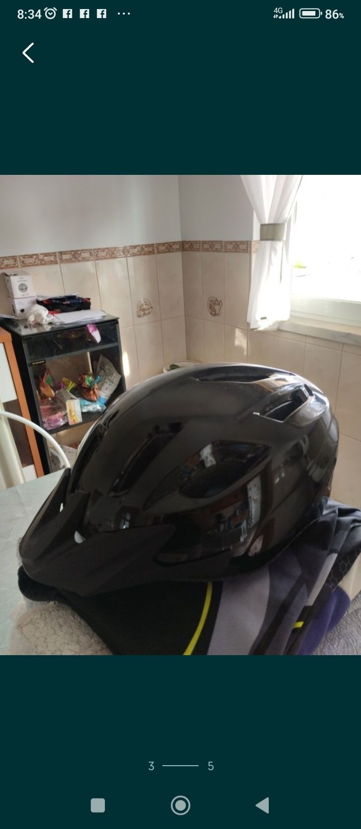 Capacete rockrider tamanho L