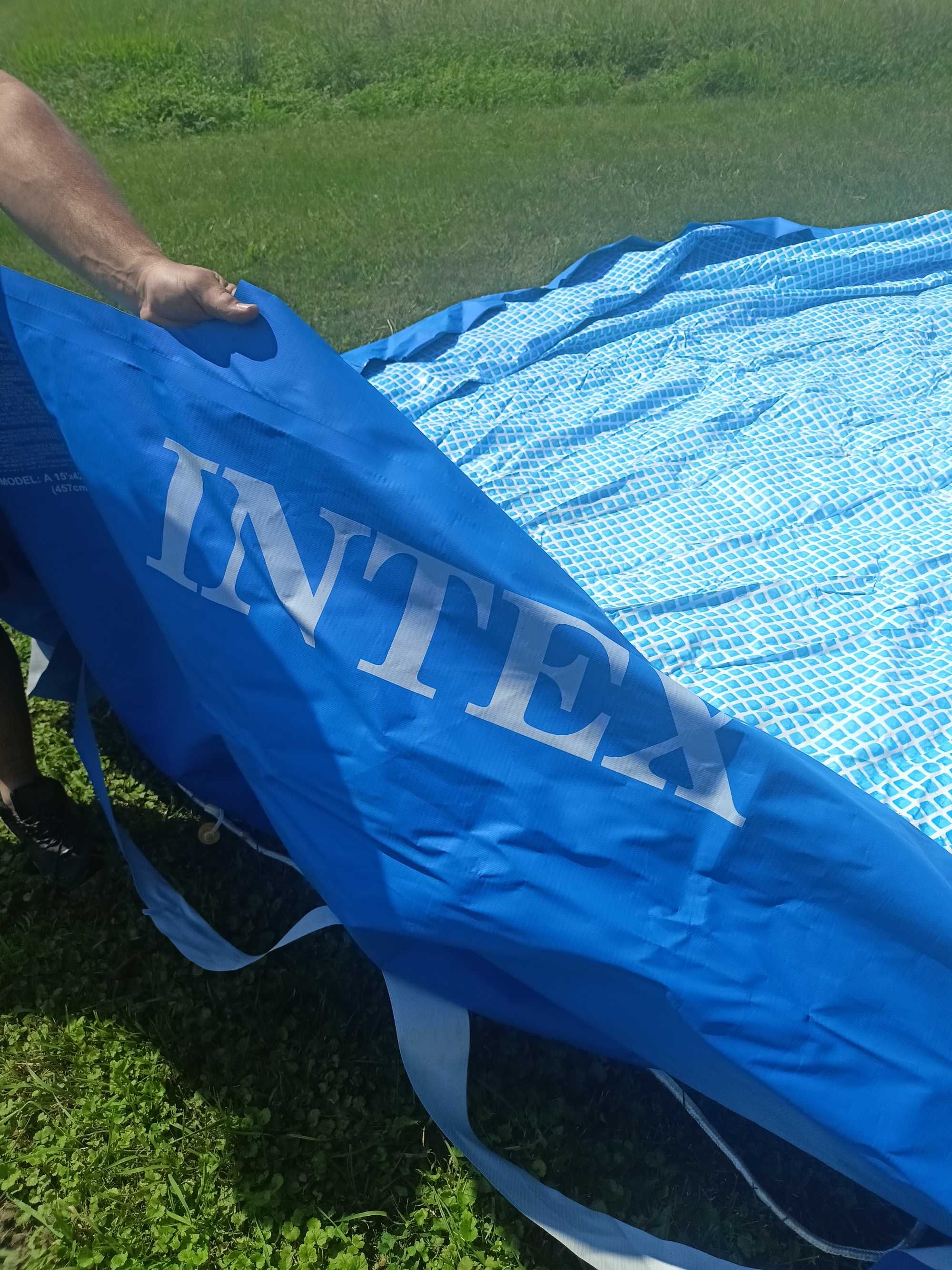 Basen stelażowy INTEX 427 x 107 + GENERATOR CHLORU