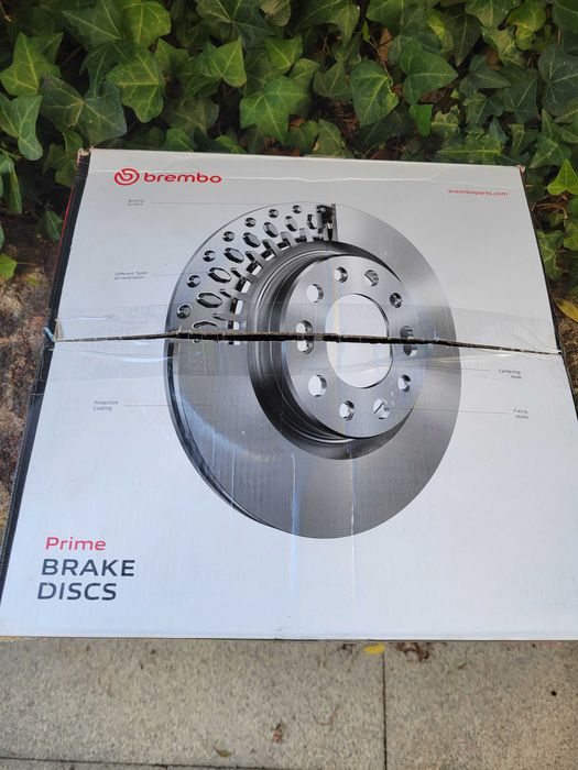 Discos ventilados Brembo NOVOS (Volvo V70, XC70, Land Rover, Ford)