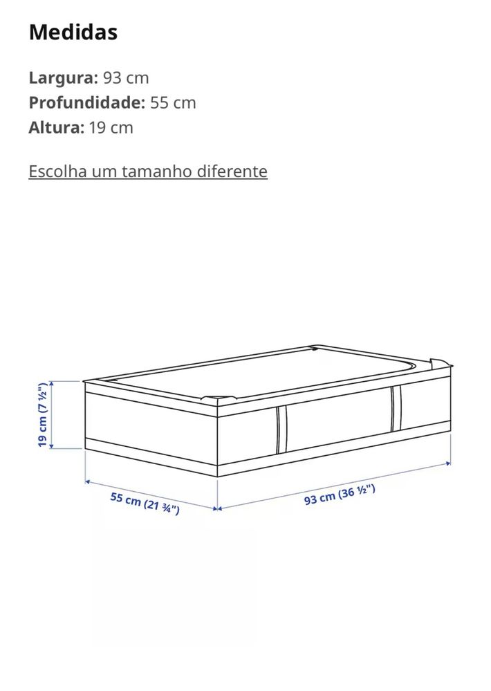 Caixa arrumacao ikea