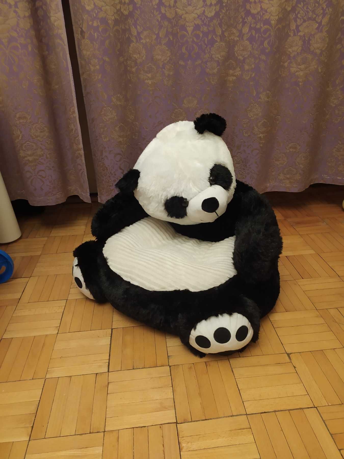 Mała sofa krzesło pluszowe Panda