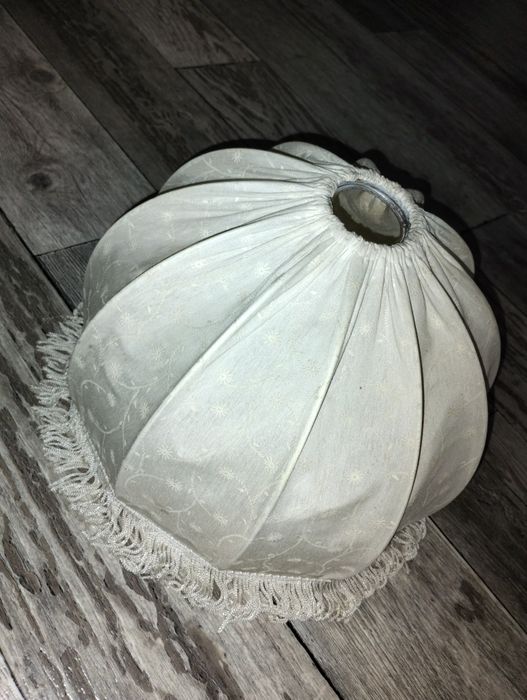 Klosz do lampki biały