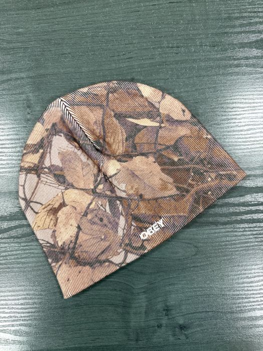 Шапка Obey Bold Camo Beanie (real tree) оригінал