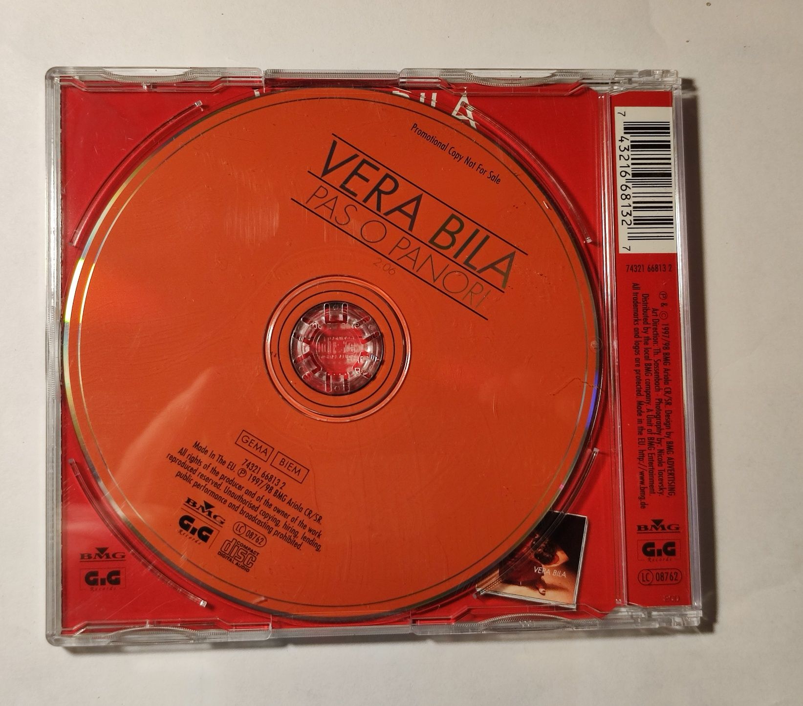 Pas O Panori Vera Bila singiel CD