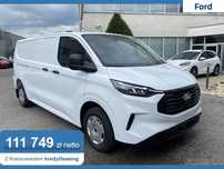 Ford Transit Custom 320 L2H1 Trend 2.0 136KM  Podgrzewane fotele/kierownica !! Hak !! Wyłożenie paki !! Zbiornik 70L