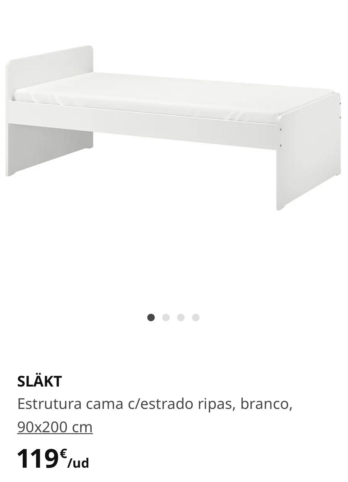 Cama ikea solteiro Slakt