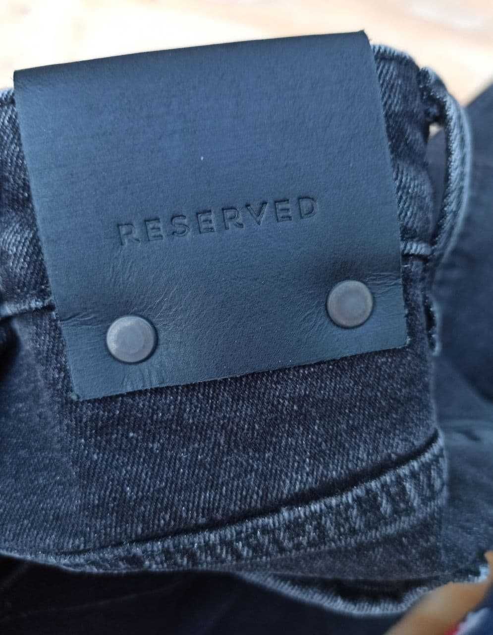базові чорні чоловічі джинси оригінал Reserved р. 31