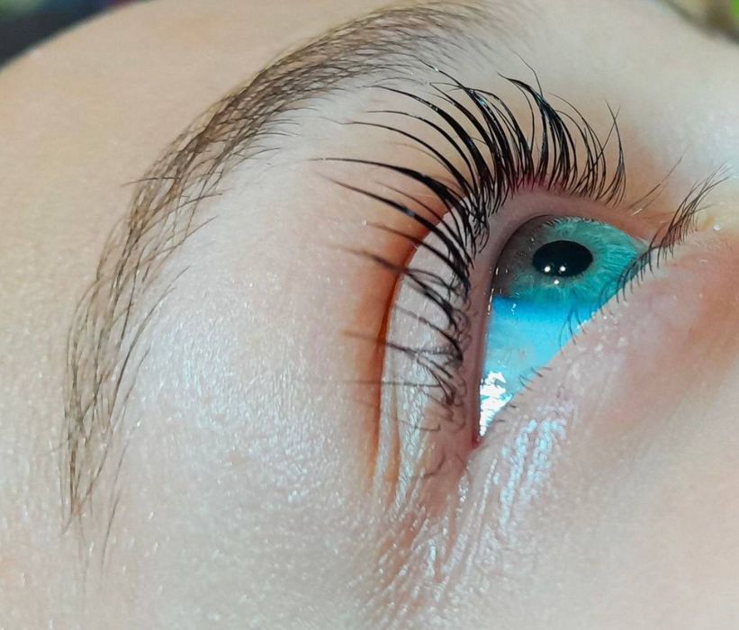 Брови та вії. Ламінування та фарбування