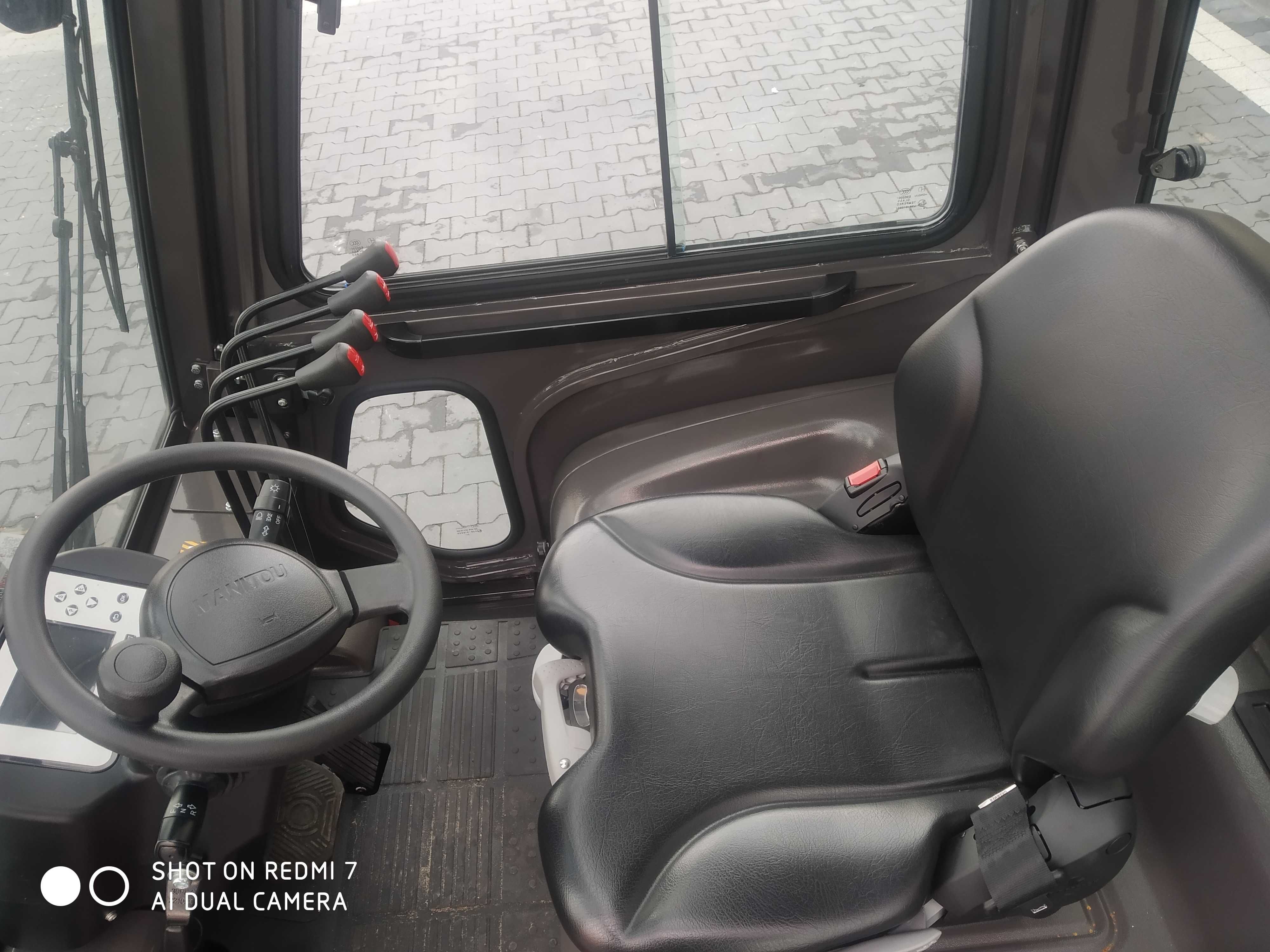 Wózek widłowy elektryczny MANITOU ME418 48V Triplex 6m NOWY!