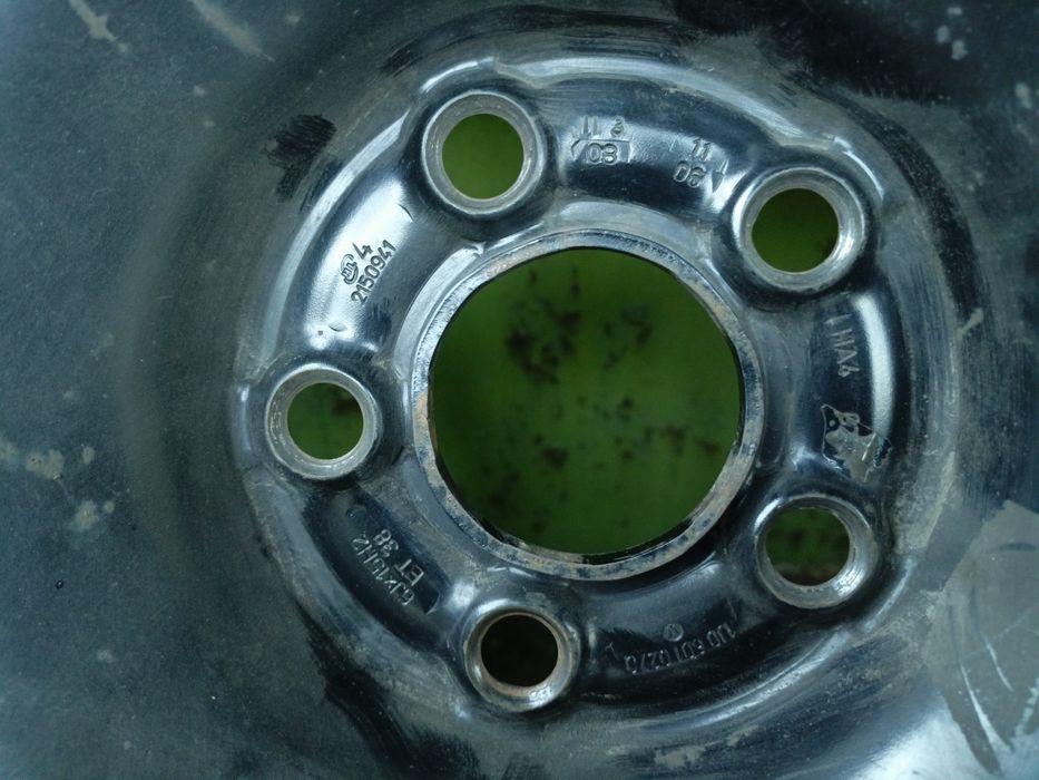 Диски r15 5x100 et38, комплектом с зимней резиной hankok 195 65