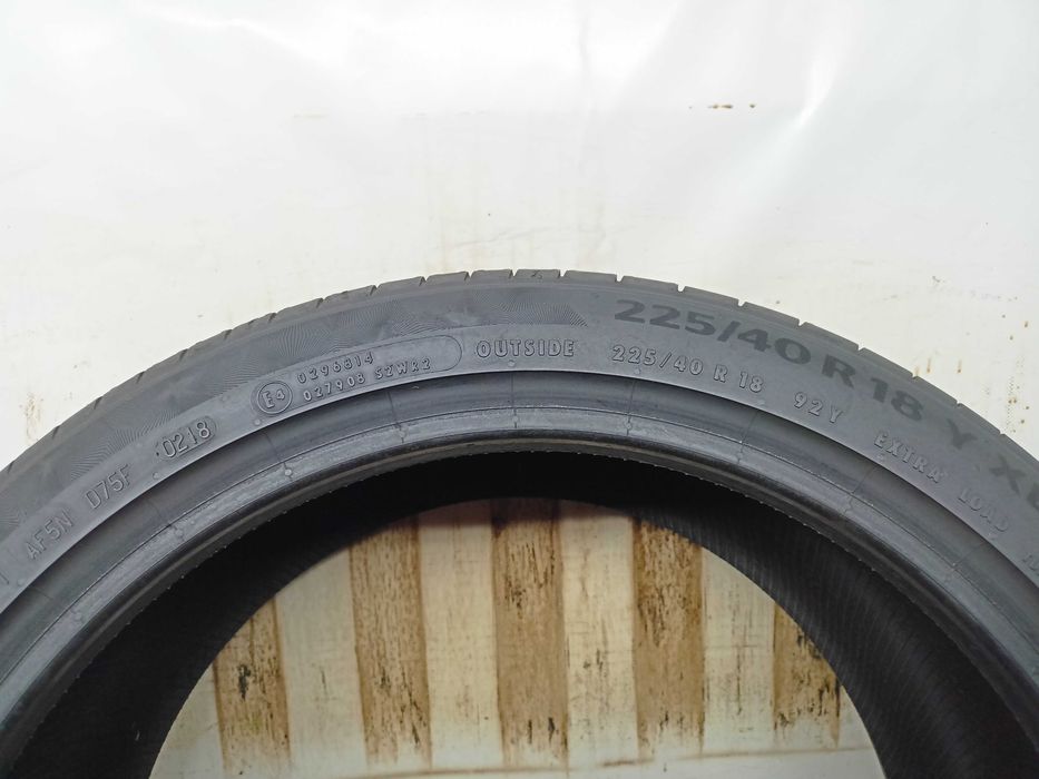 Continental Premium Contact 6 225/40/18 2018r. 92Y 7,6mm (4782)