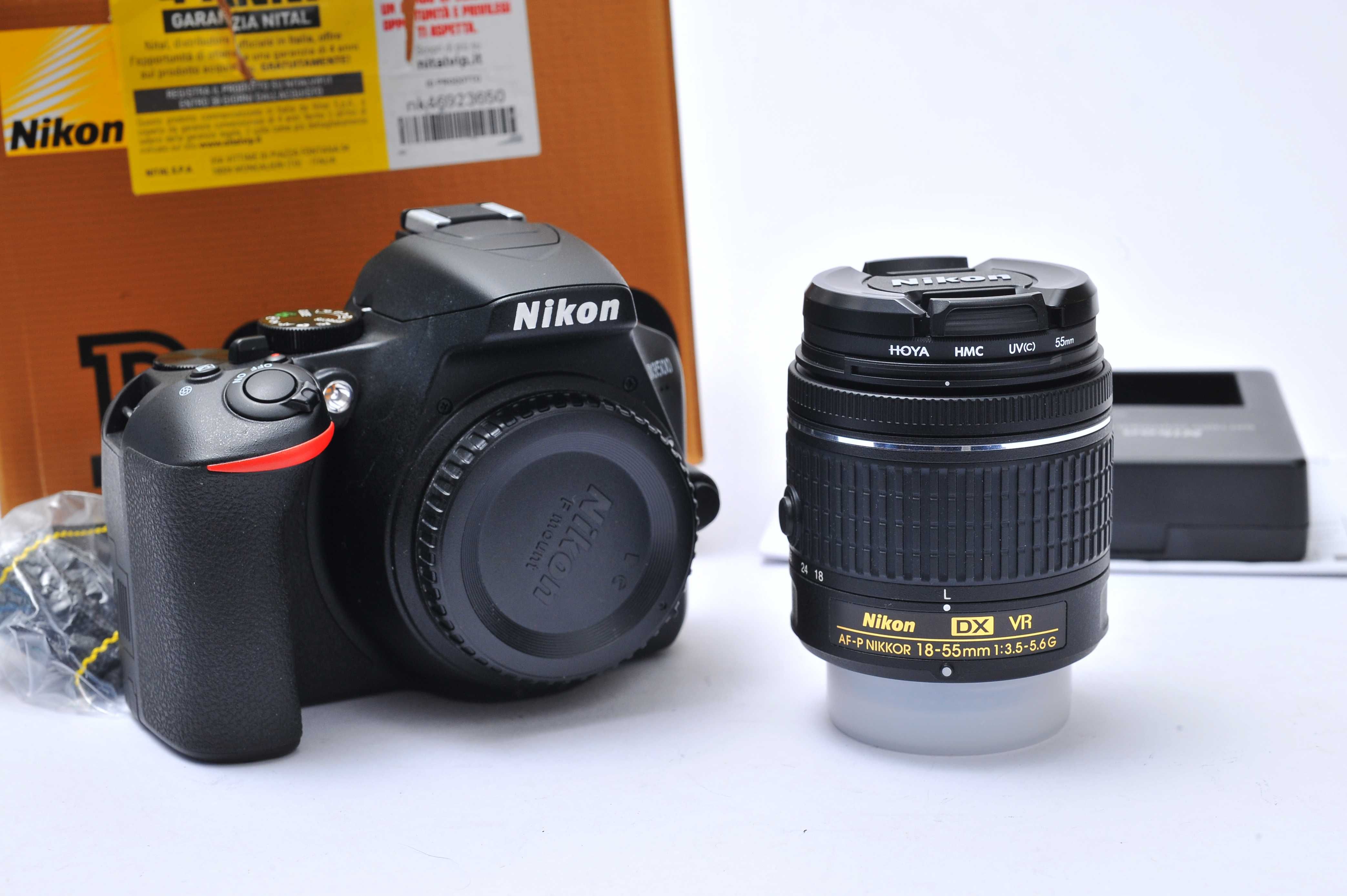 Conjunto Nikon D3500+ Nikon AFP 18-55mm