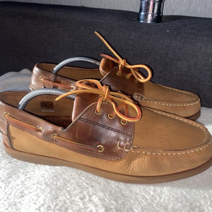 Туфлі макосини нат шкіра Charles Tyrwhitt р-р 12 наш 45