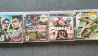 Gry PlayStation 3. Pes 2009, Pes 2008, The Fight, Uncharted,