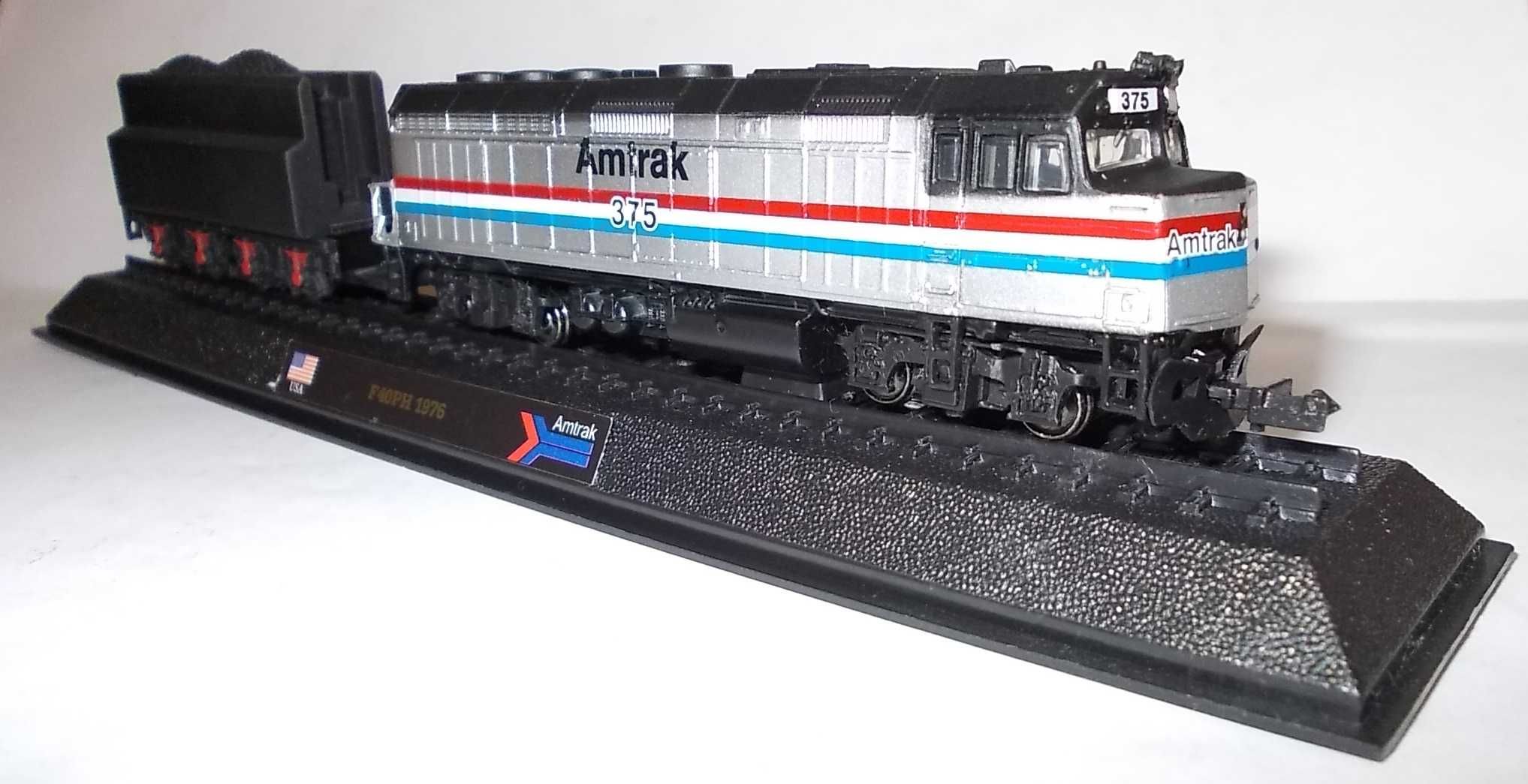 Lokomotywa - Amtrak F40PH (skala 1:160) - Amercom