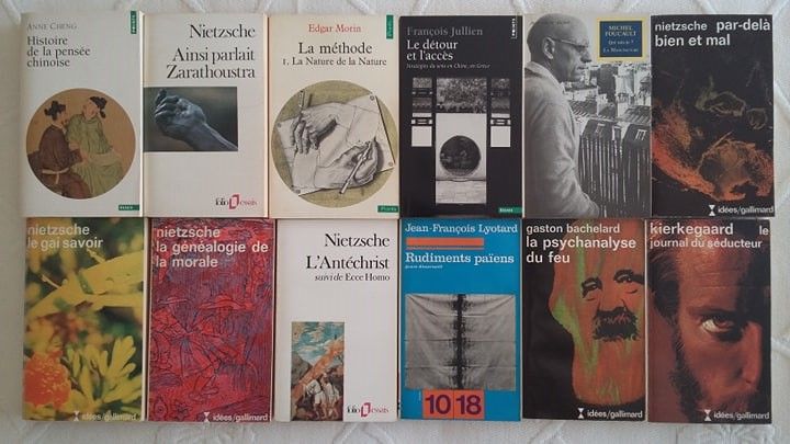 Filosofia: Lyotard/ Foucault/ Morin/ Nietzsche/ Heidegger/ L. Wolfson