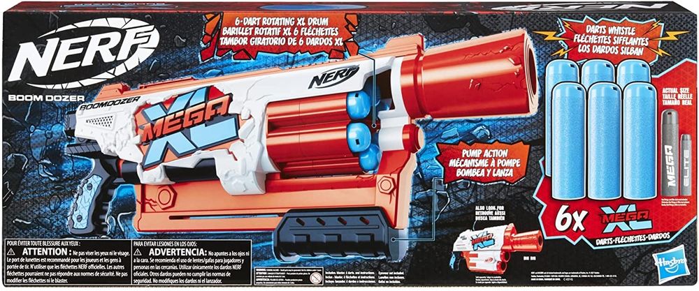 NERF Mega XL Boom Dozer Blaster. Автомат.Оружие