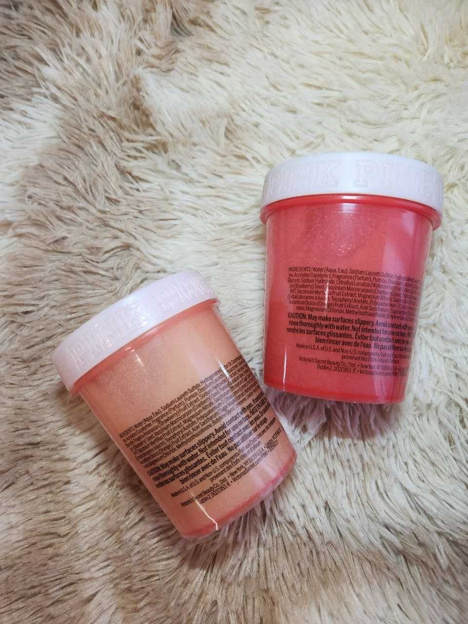 Скраб жіночий victoria's secret pink superfruit body scrubs для тіла