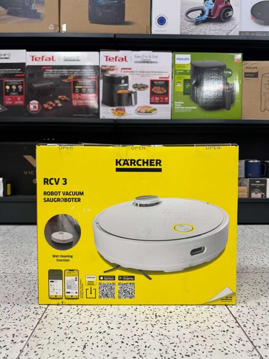 KARCHER RCV 3 — робот-пилосос, який прибирає замість тебе!