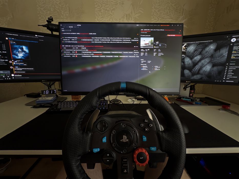 Ігровий руль Logitech G29 в повному та навіть більше комплекті