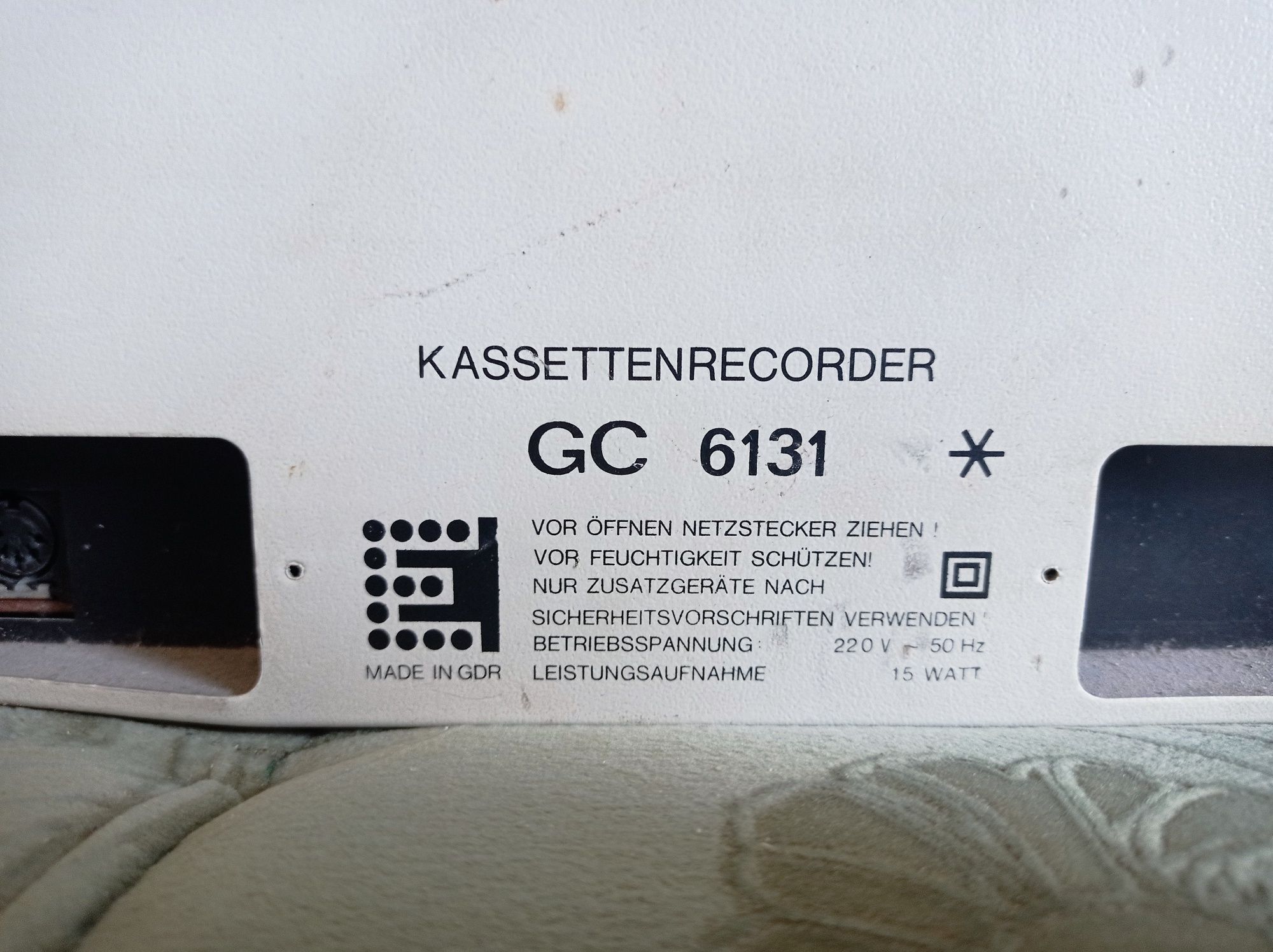 Магнитофон Kassettenrecorder GC 6131.