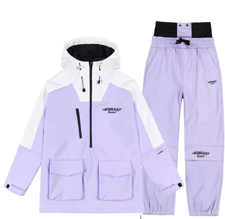 Лижний/ бордовський костюм s/m/l/xl