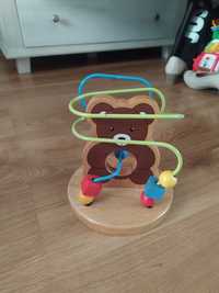 Drewniana zabawka edukacyjna dla dzieci